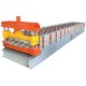 European Style Glazed tile / Double layer forming machine , Partial Arc Color Steel Roof tile downpipe roll forming machine