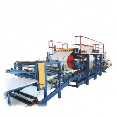 EPS sandwich panel production machine line roof sandwich forming machine price