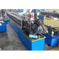 Steel Profile Roller Shutter Door Gate Frame Machine