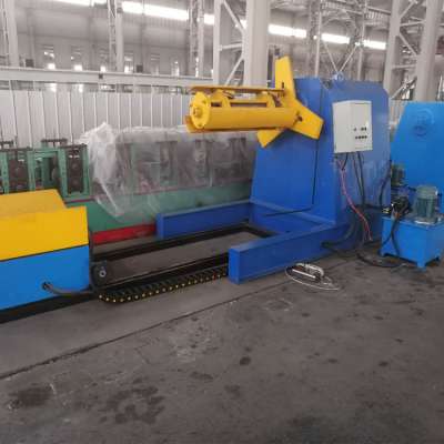 10 T New type heavy hydraulic automatic steel coil decoiler