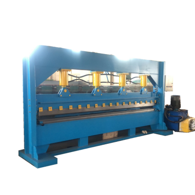 Customized 4m 6m hydraulic metal sheet bending machine for India market