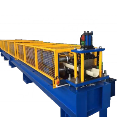 Rain water roof valley gutter roll forming machine fascia gutter cold bending machine