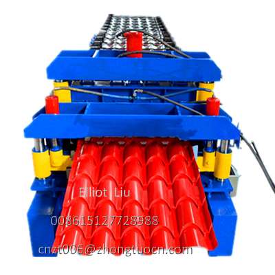 Glazed roof tile forming machine for sale ,metal roof tile making machine for sale