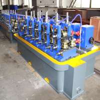 High frequency electric wiring pipe making machine