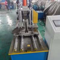 galvanized steel U Shaped Profile Guide Rail making Machine